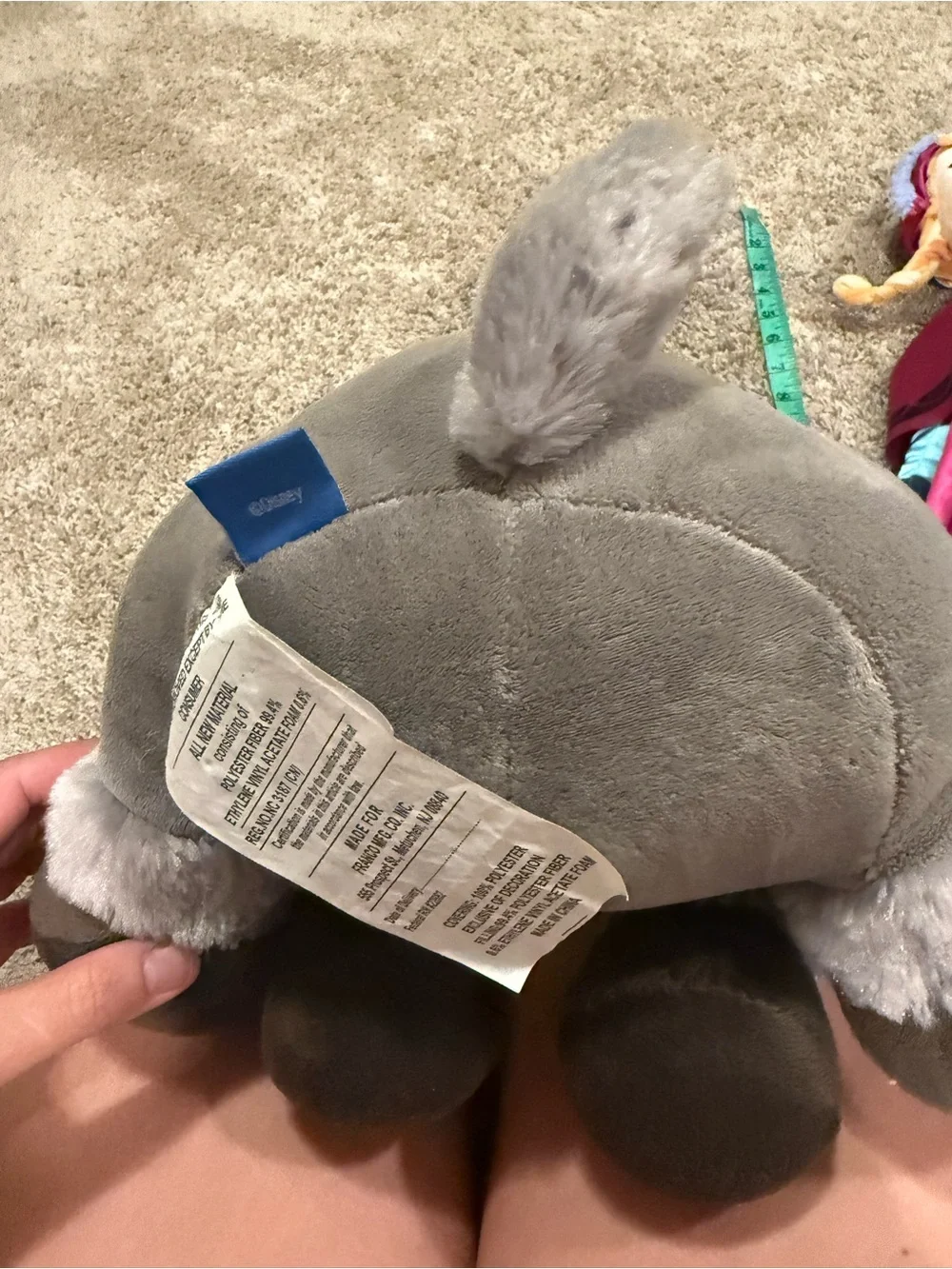 Disney Frozen Plush Bundle Sven Anna Olaf Stuffed Animals Large Lot of 3
